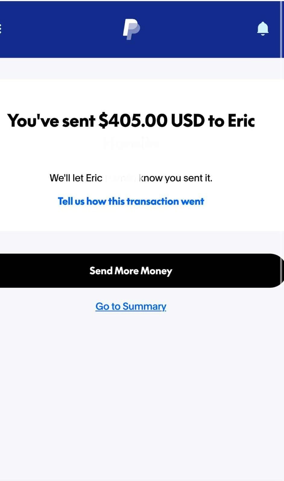 Cash App • $3,450 sent